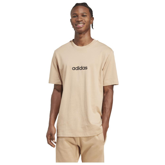 Adidas Ανδρική κοντομάνικη μπλούζα Essentials Linear Single Jersey Tee Adidas Ανδρική κοντομάνικη μπλούζα Essentials Linear Single Jersey Tee